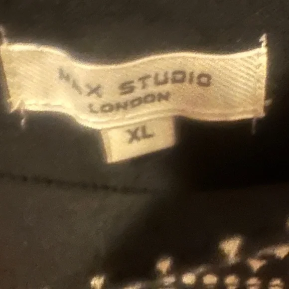 Max Studio Houndstooth  Patterned Trousers - Picture 3 of 7